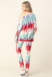 Ink Art Tie Dye Jogger Set
