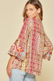 South Beach Embroidered Top, Multi