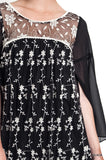 Lace Baby Doll Tunic Dress, Black