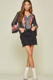South Beach Embroidered Top andree by unit / savanna jane
