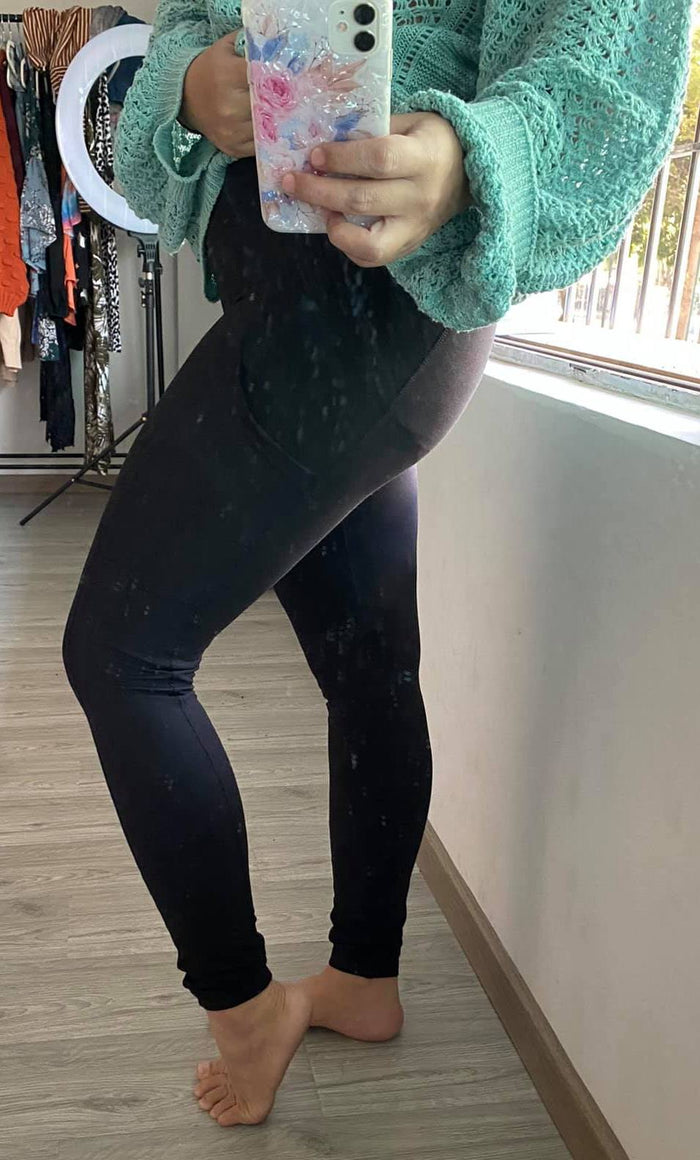 Pocket Yoga Leggings, Black