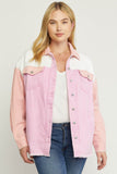 Colorblock Denim Jacket