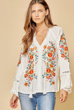 Embroidered Top andree by unit / savanna jane