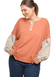 umgee color block top