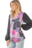Floral Patchwork Blouse