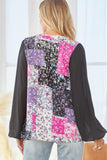 Floral Patchwork Blouse