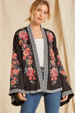ANDREE BY UNIT / SAVANNA Embroidered Cardigan