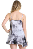 Tie Dye Tank Top, Grey