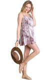 Tie Dye Tank Top, Mocha