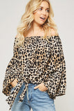 Wild Thing Leopard Top, Brown