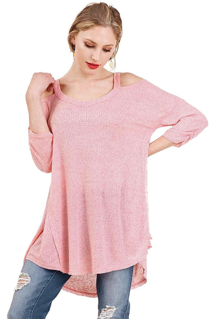 umgee cold shoulder top