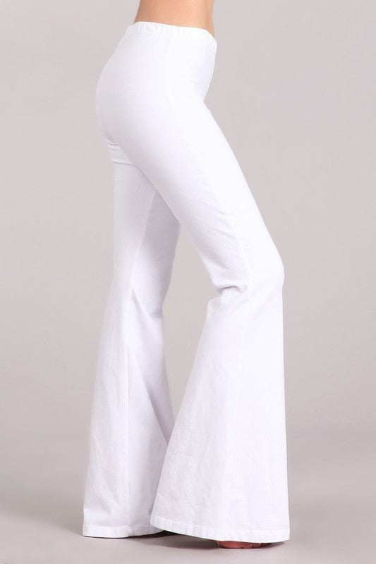 Mineral Wash Bell Bottom Soft Pants chatoyant