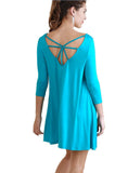 umgee strappy back dress