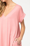 Everyday Pocket Maxi Dress, Dusty Rose
