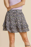 Fun & Flouncy Floral Skirt