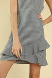 Sweet & Sassy Ruffle Dress, Black