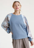 umgee usa Waffle Knit tie Dye Top