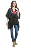 umgee usa Floral Embroided Kimono