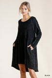 Let's Get the Party Started Dress, Black