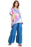 umgee Tie dye V-neck top