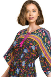 Floral Smocked Waist Maxi Dress