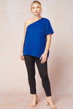 One Shoulder Top, Royal