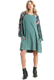UMGEE USA Floral & Animal Pocket Dress