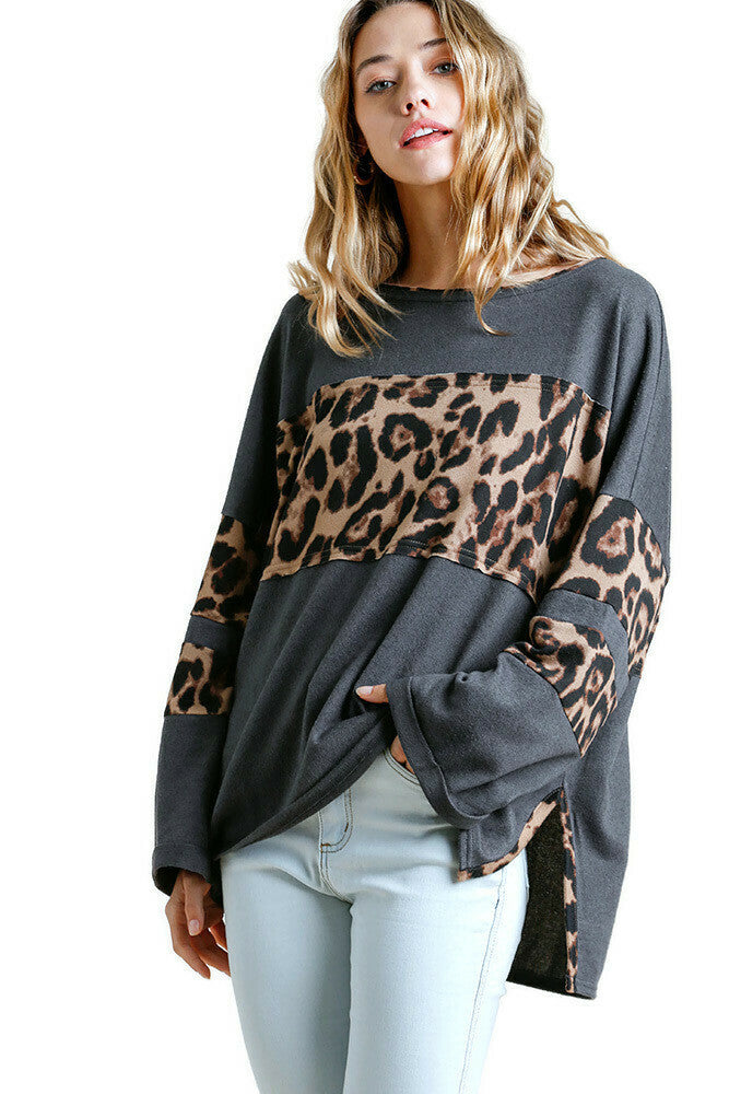 umgee / umgee usa leopard top