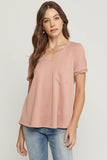 entro USA Textured Pocket Top