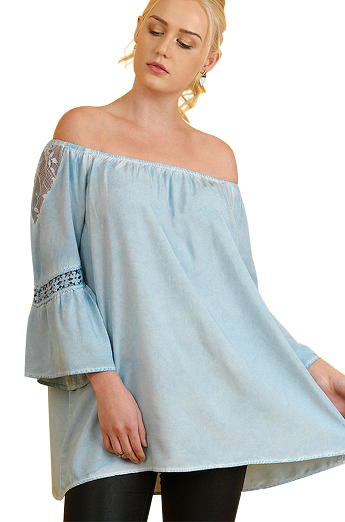 umgee off the shoulder top