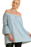 umgee off the shoulder top