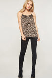 It's a Wild World Leopard Cami, Brown