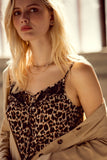 It's a Wild World Leopard Cami, Brown