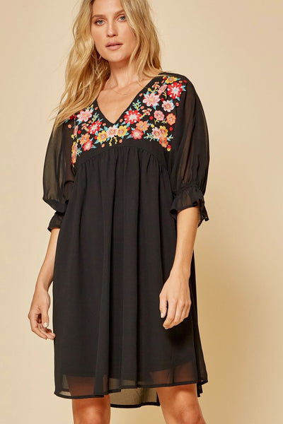 Andree by unit embroidered dress sale