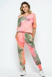 riki tie dye joggers set corla