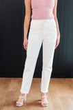 Charlene High Rise Jogger, Ecru