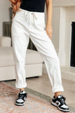 Charlene High Rise Jogger, Ecru