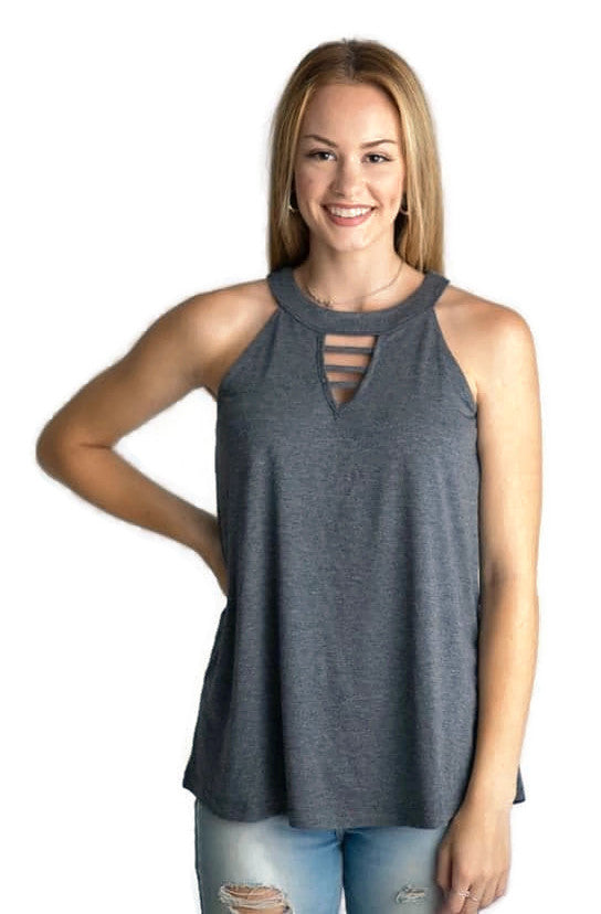 KEYHOLE TANK TOP