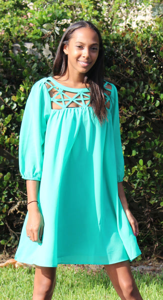 Lattice Baby Doll Dresses