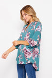 Floral Gabby Top