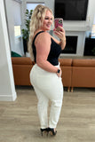 Charlene High Rise Jogger, Ecru