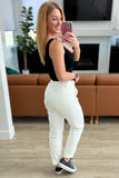 Charlene High Rise Jogger, Ecru