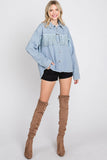 Gee Gee frayed Denim Jacket