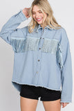 Gee Gee frayed Denim Jacket