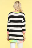 Striped & Tie Dye Top