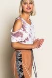 Splashes in Color Top, Berry