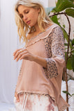 Fearless Perfect Knit Top, Mauve