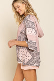 Paisley Take the Day Off Top, Pink