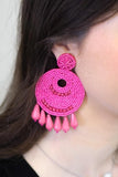 Beaded Drop Earrings