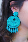 Beaded Drop Earrings